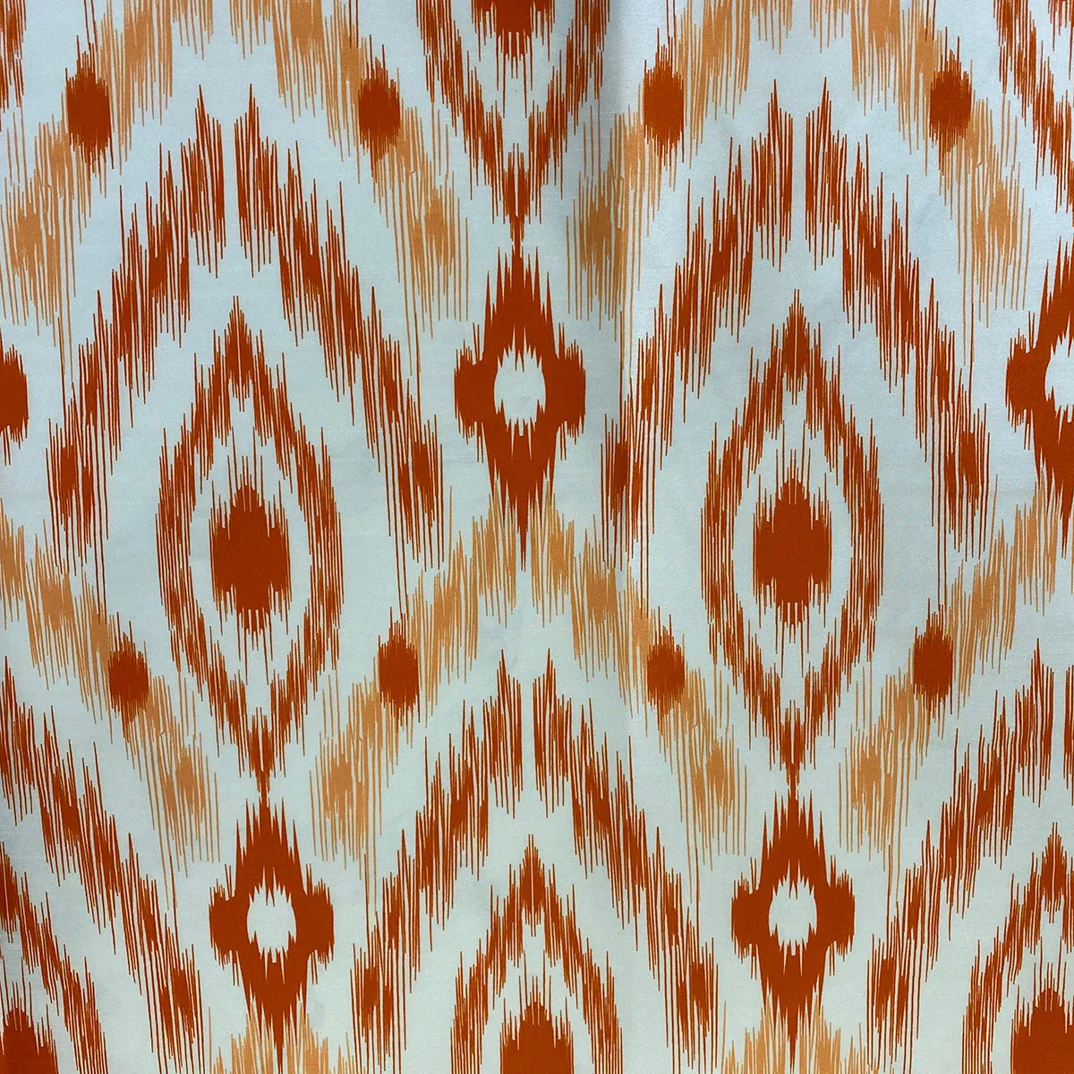 2pcs - Cosmo Print (Dupioni) Table Linen 58"x58" Square - Orange