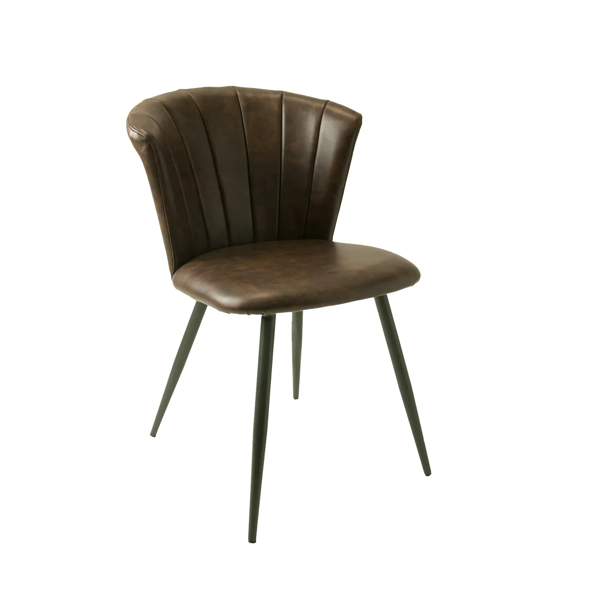 Bourne Chesnut Brown Set of Two Dining Chairs