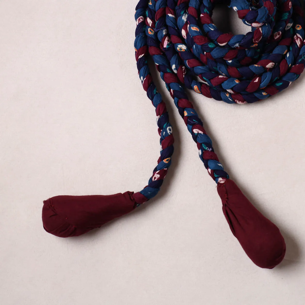 Handmade Upcycled Fabric Skipping Rope 37