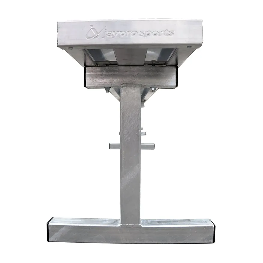 Jaypro Player Bench - 7-1/2 ft. - Portable (Powder Coated)
