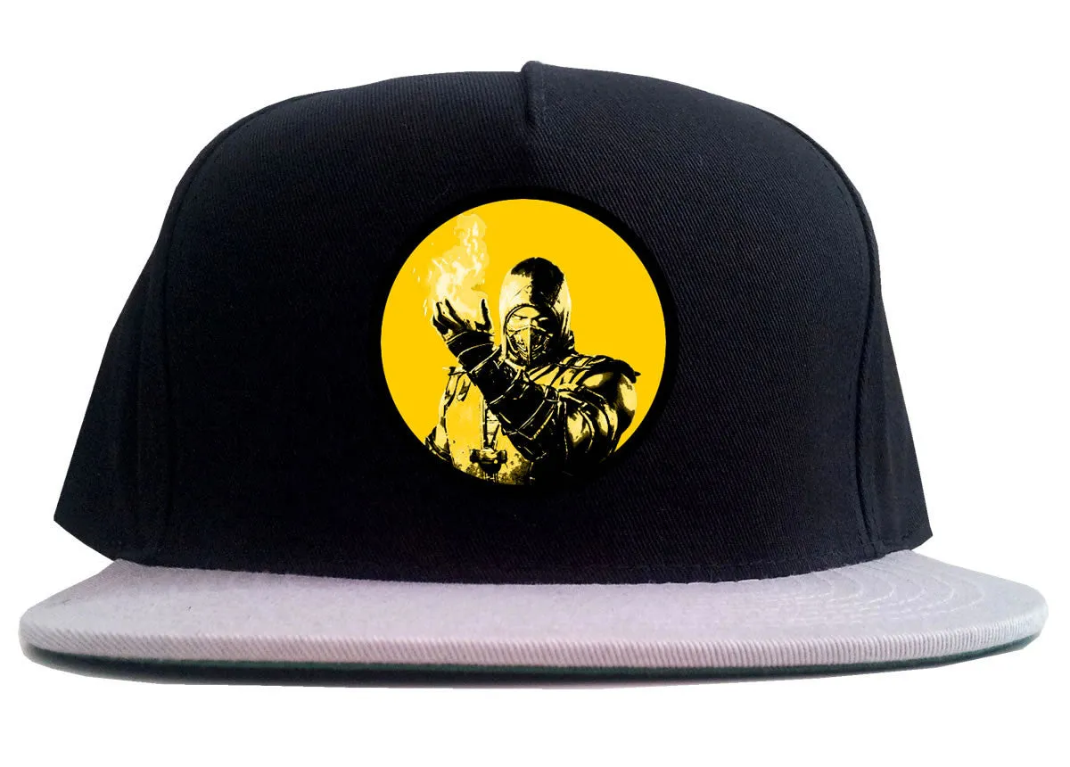 Mortal Scorpion 2 Tone Snapback Hat Cap