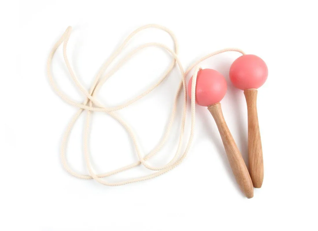 Nobodinoz Skipping Rope in Indian Pink