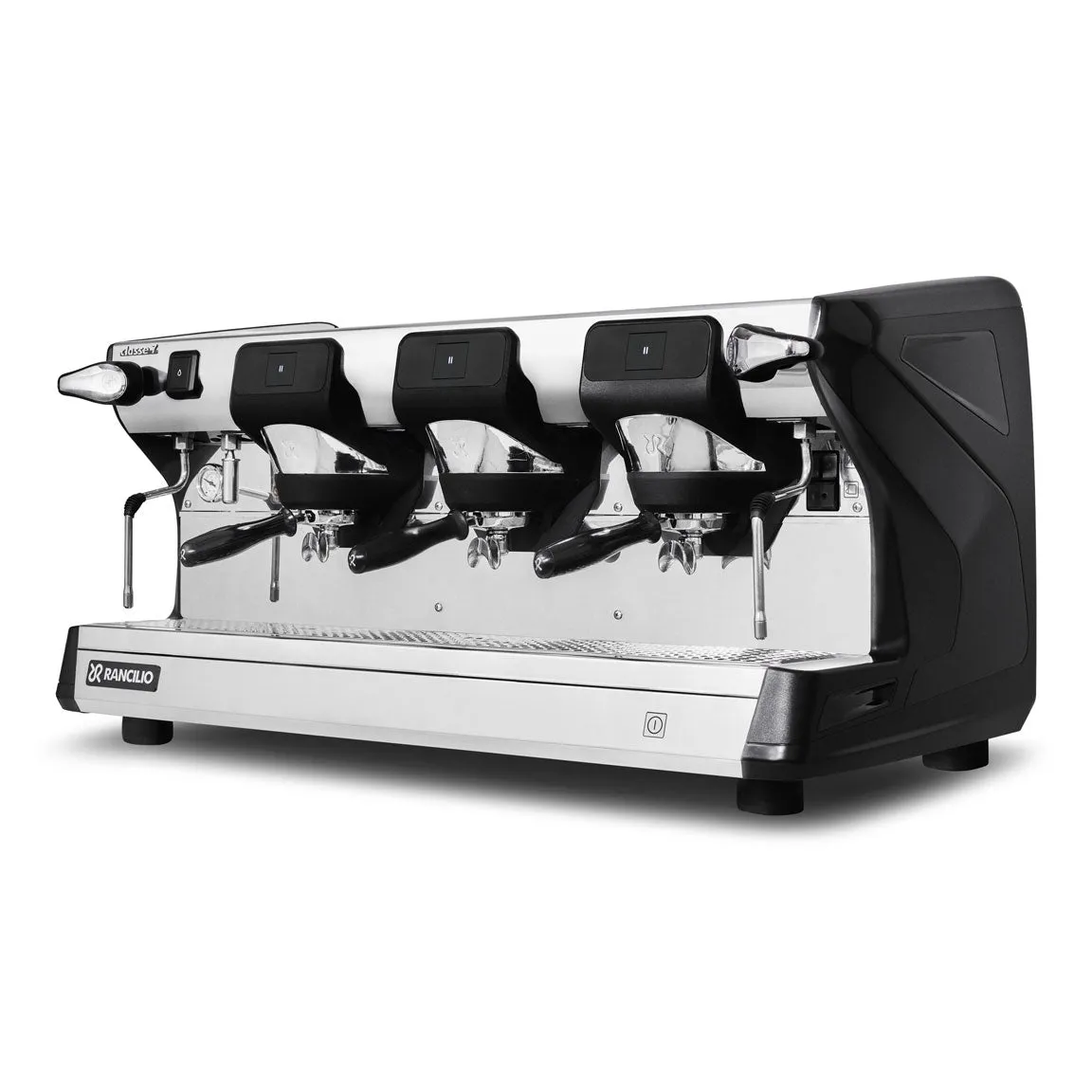 Rancilio Classe 7 S 3 Group Semi-Automatic Espresso Machine - Anthracite Black