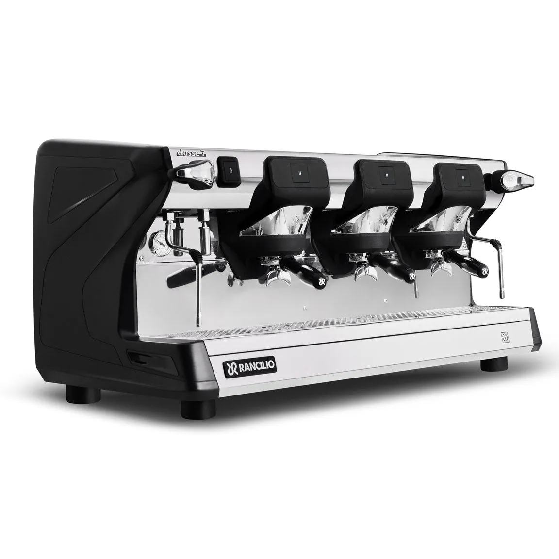 Rancilio Classe 7 S 3 Group Semi-Automatic Espresso Machine - Anthracite Black