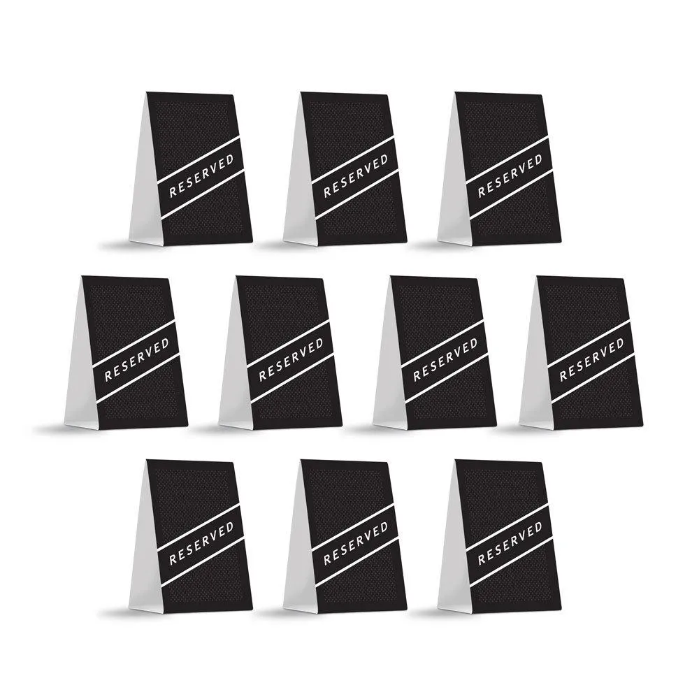 Reserved Table Tents